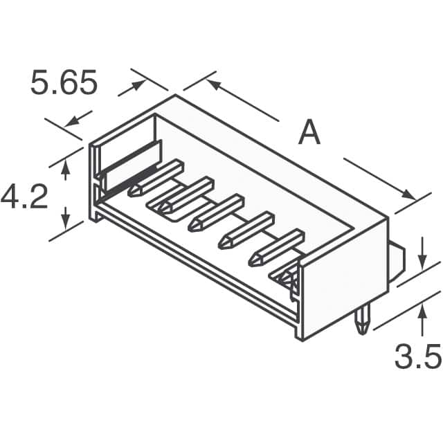 532540670 Molex  Headers Male Pins